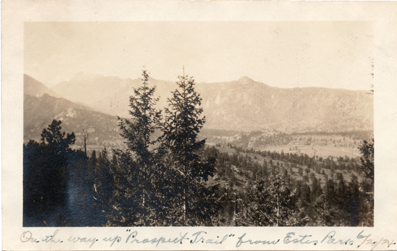 1924c3_On_the_way_up_Prospect_Trail_from_Estes_Park_20Jun1924
